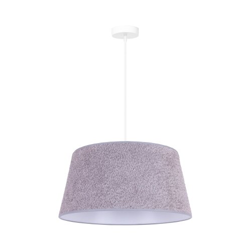  Duolla - Visilica na sajli BOUCLE 1xE27/15W/230V prečnika 50 cm, sive boje Slike