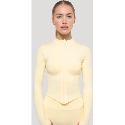GymBeam Ženski sportski top Luma Butter Yellow XS Cijene