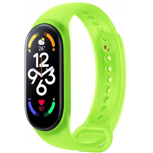 Xiaomi Smart Band 7 Strap Neon Green Slike