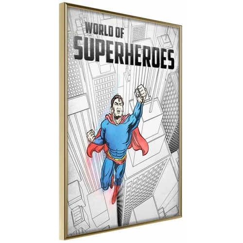  Poster - Superhero 40x60