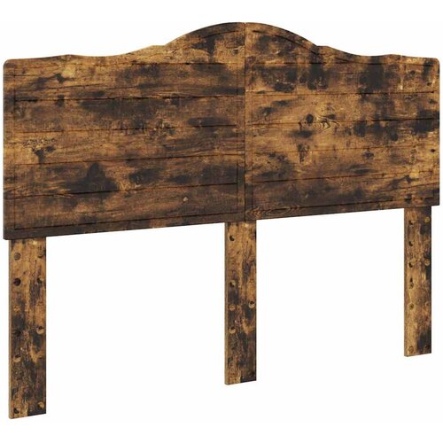 vidaXL Vzglavje z vzglavjem Dimljeni oreh 140 cm Konstruiran les, (5000110409) Cene