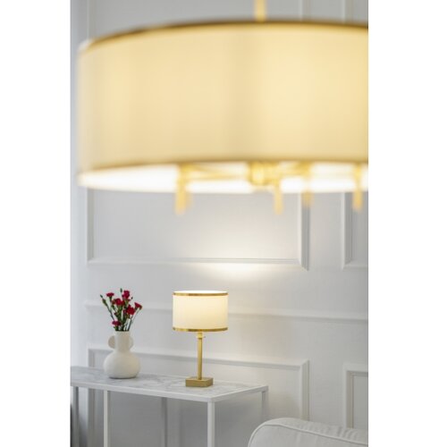  Argon 8049 - Stona lampa ABBANO 1xE27/15W/230V mesing/crna Slike