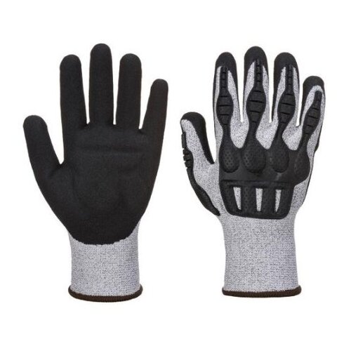 PORTWEST Rukavice a722 - anti impact otporne na prosecanje,crno-sive, vel.xl ( 66202 ) Cene