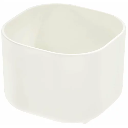 iDesign bijela kutija za pohranu Eco Bin, 9,14 x 9,14 cm