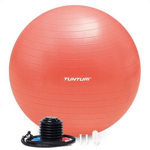 Tunturi gimnastična žoga Antiburst, 75 cm, rose-gold Slike