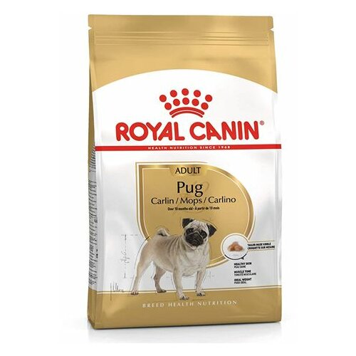 Royal Canin hrana za odrasle pse rase mops Pug Adult 1.5kg Slike