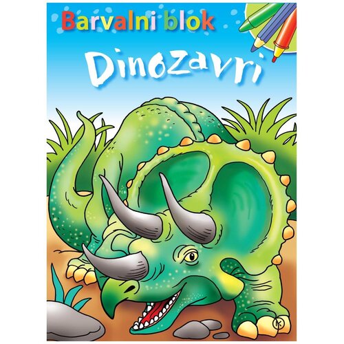 Mladinska Knjiga Barvalni blok: dinozavri Slike