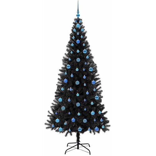  Božićno drvce Crna 210 cm PVC Slike