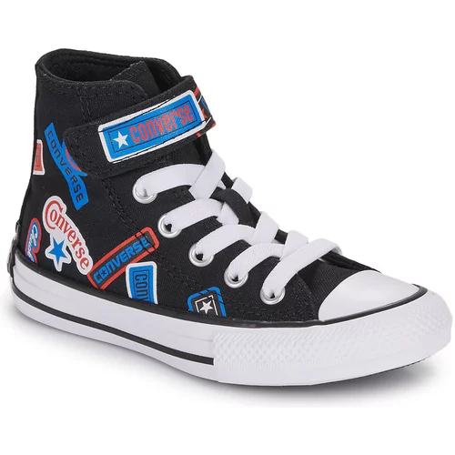 Converse Visoke superge CHUCK TAYLOR ALL STAR EASY-ON STICKERS Črna