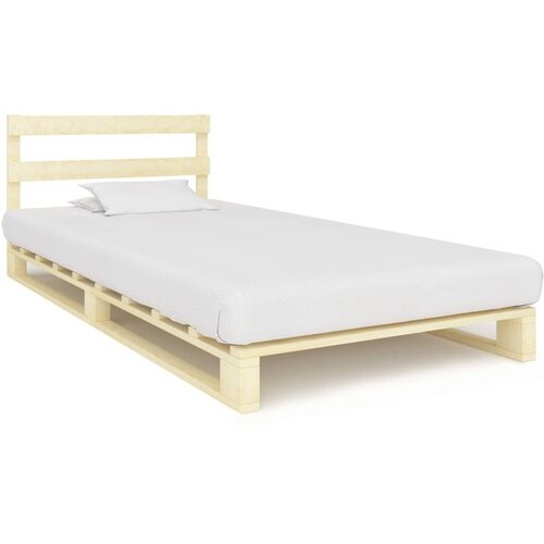  Posteljni okvir iz palet trdna borovina 100x200 cm Cene