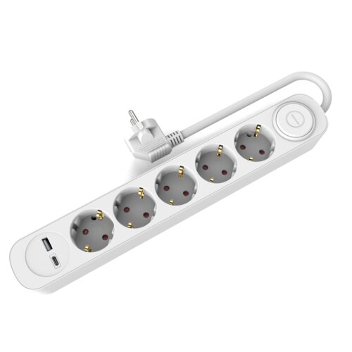 Nexsas produžni kabal, 5G, USB, 3X1.5, 1.4m Cene