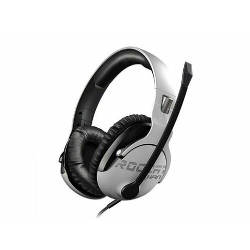 Roccat Khan Pro, Gaming headset, 3.5mm, white slušalice Slike