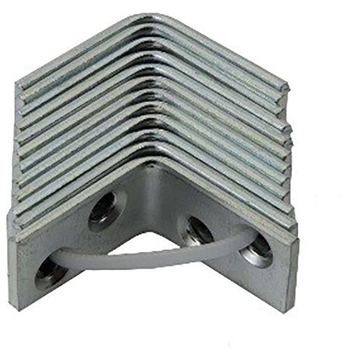 ŽELEZNINA KOVINSKA ZVEZA KOTNIK POHI&amp;Scaron;TVENI 25X25X15 MM, ZAV=12 KOS Slike