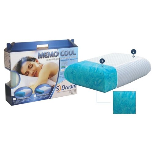 Vapex SDREAM Jastuk Memocool classic 60 x 39 x 13 cm Cene
