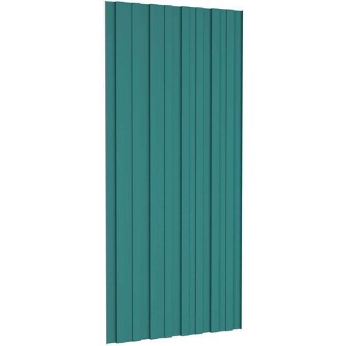  panel 36 pcs Zelena 100 x 45 cm Pocinčani čelik - Zelena 100 x 45 cm 36 Slike