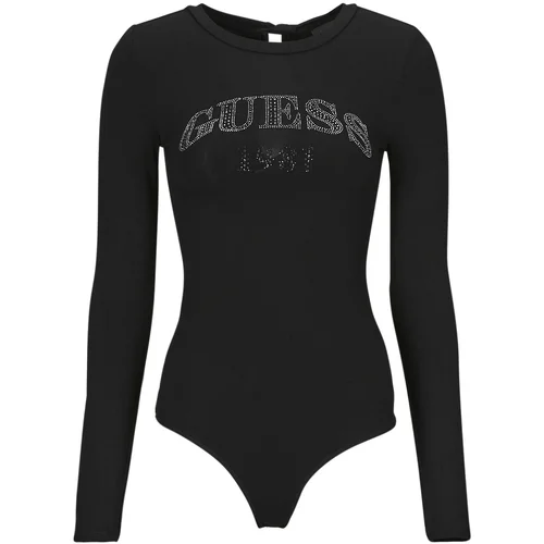 Guess Bodiji LS ALEXANDRA LOGO Črna