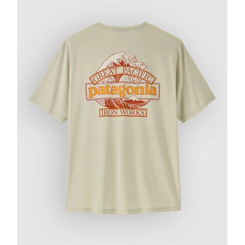 Patagonia Cap Cool Daily - Great Waves T-shirt dyno white Slike