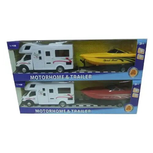 Magic Toys Kamp kućica i trkaći čamac Slike