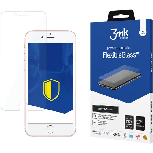 3mk Za&amp;scaron;titno hibridno staklo FlexibleGlass za Apple iPhone 6s - Prozirna Slike