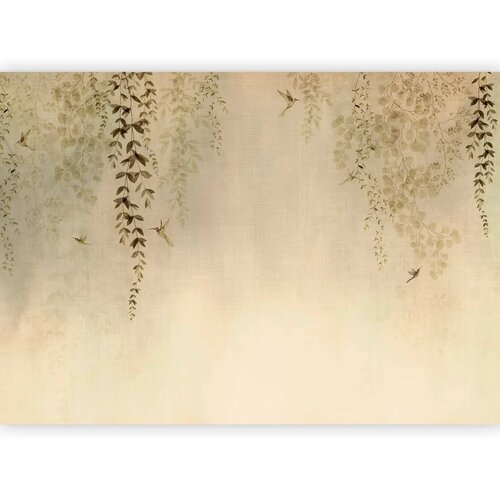  Foto tapeta - Beige Hummingbirds 400x280 Vodootporna Slike