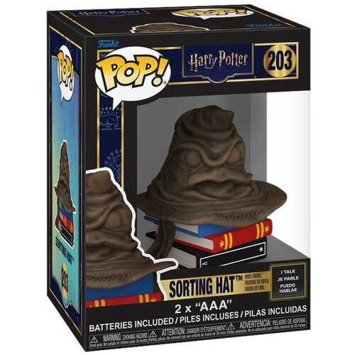 HARRY POTTER Funko POP! I Talk figura Sorting Hat sa zvukom, 8,1 cm Slike