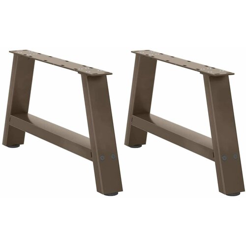 vidaXL Noge za klub stolić A-oblika 2 kom 60 x (30-31) cm čelik - Prirodna 60 x (30-31) cm 2 1 Cijene
