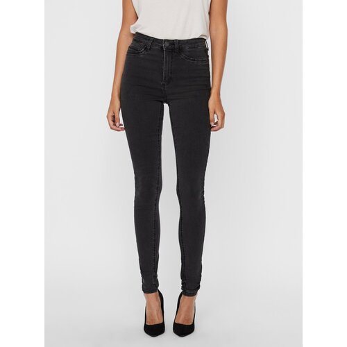 Noisy May Dark gray skinny fit jeans Callie - Women Slike