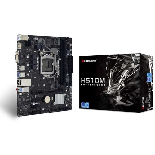 Mb BIOSTAR H510MHP2.0,INTEL H510, Socket 1200, uATX, GbE Cijene