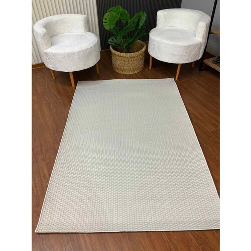 Conceptum Hypnose timber sisal - cream cream carpet (100 x 200) Slike