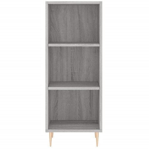  Visoka komoda siva sonome 34,5x34x180 cm od konstruiranog drva Slike
