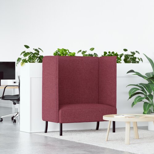 VidaXL naslonjač Bordo 109x56x121 cm Tkanina Slike