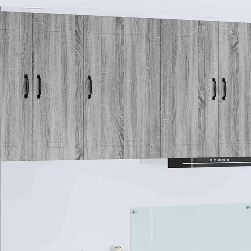 vidaXL Zidni kuhinjski ormarić s policom Siva Sonoma 50 x 31 x 80 cm Cijene