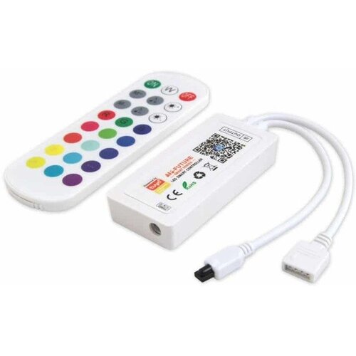 MasterLED wi-fi smart kontroler z ir daljincem za rgb led trakove 5-24v 6a dc tuya Cene