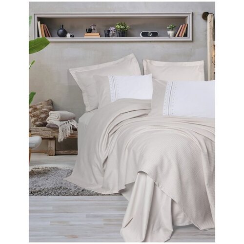 Cotton Box posteljina CB SET LUSSO BAMBOO DOUBLE sa prekrivačem - CHASTE Cene