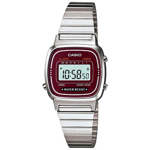 Casio Digitalne ure la670wa4df Srebrna Cene