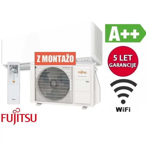 Fujitsu klimatska naprava z montažo Standard ASYG-09KMTA / AOYG-09KMTB - 2,5kW