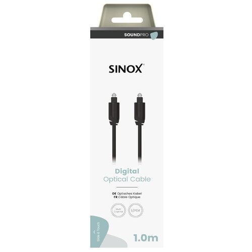 SINOX optični avdio kabel SXA05001 1 m toslink m - toslink m Slike