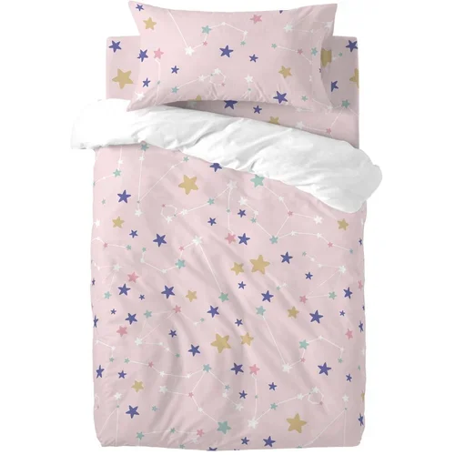 Happy Friday Bombažna otroška posteljnina za otroško posteljico 100x120 cm Sky stars –