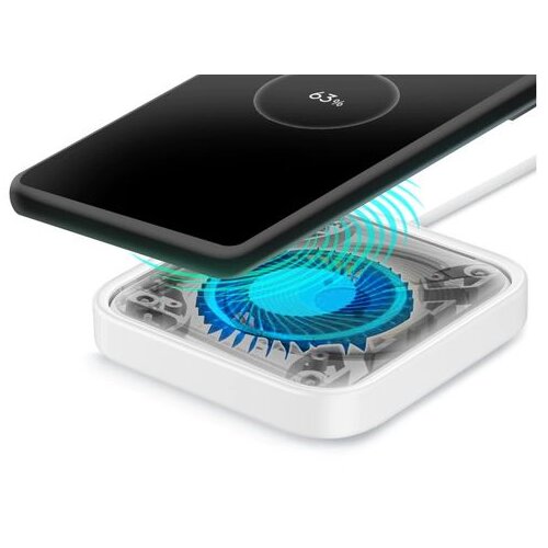 Samsung indukcijski punjač 2.77 A Wireless Charger Pad EP-P2400T EP-P2400TWEGEU Izlazi USB-C&amp;trade; bijela Slike