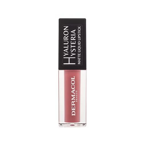 Dermacol Hyaluron Hysteria Matte Liquid Lipstick dolgoobstojna mat šminka 4,5 ml odtenek 04 za ženske