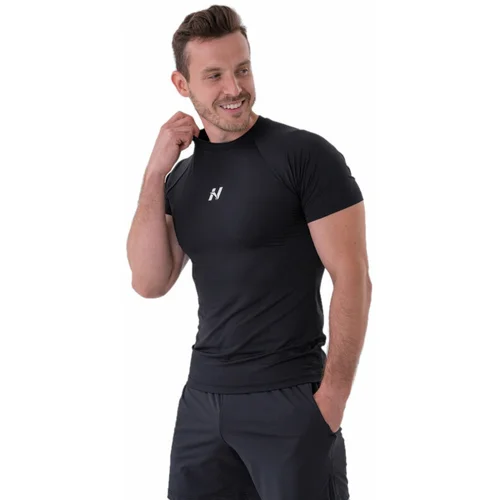 NEBBIA Functional Slim-fit T-shirt Black 2XL