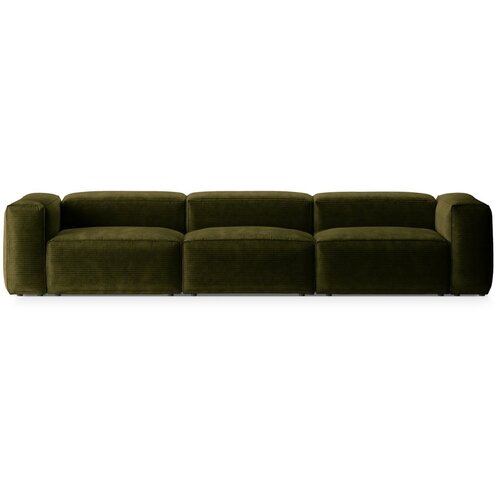 Cosmopolitan Design Zelena sofa od samta 364 cm Bergano – Cijene