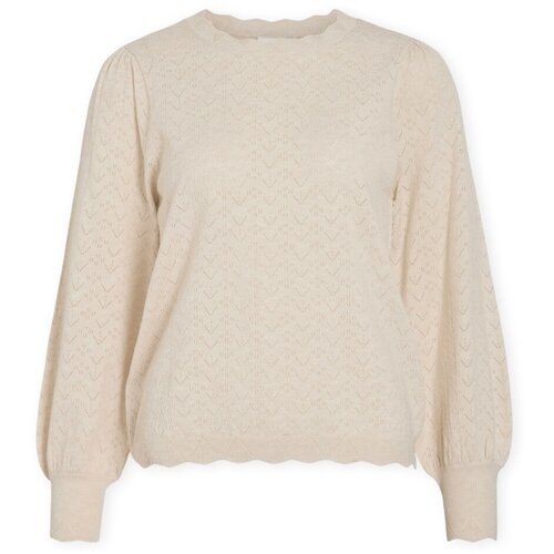 Vila Emi Knit - Super Light Natural Melan Bež Cene