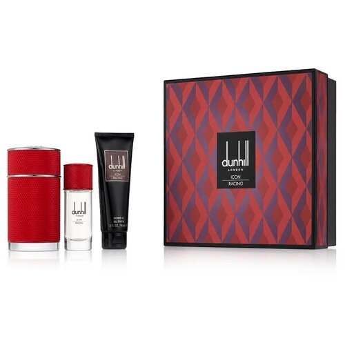 Dunhill Alfred Dunhill Icon Racing Red poklon set: Eau De Parfum 100 ml + 30 ml + gel za kupanje 90 ml (man) Cijene