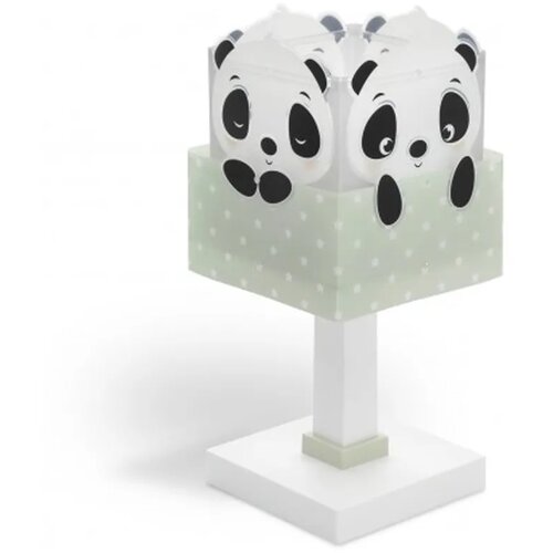 Dalber dečija stona lampa panda zelena Slike