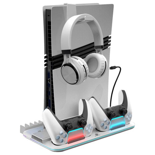 White Shark hladnjak za PlayStation 5 PS5-DZ504, beo Slike
