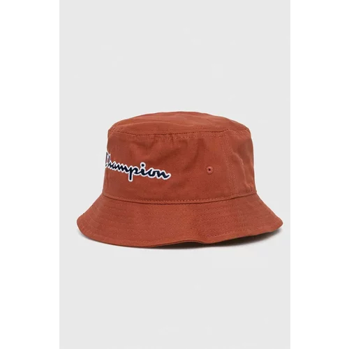 Champion Pamučni šešir boja: smeđa, pamučni