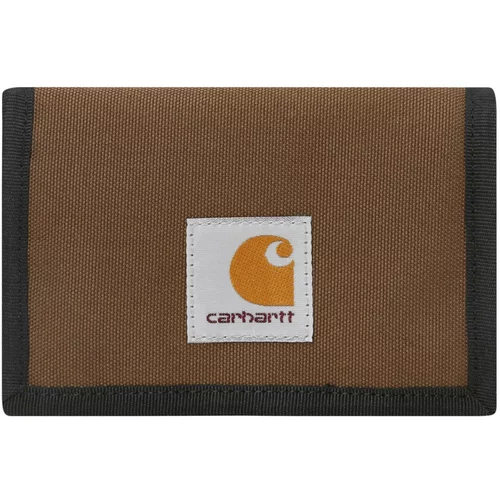 Carhartt WIP Novčanik 'Alec' čokolada / višnja / crna / prljavo bijela