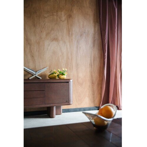 Dutchbone Komoda v jesenovem dekorju v temni naravni barvi 160x72x40 cm Herman &amp;ndash; Slike