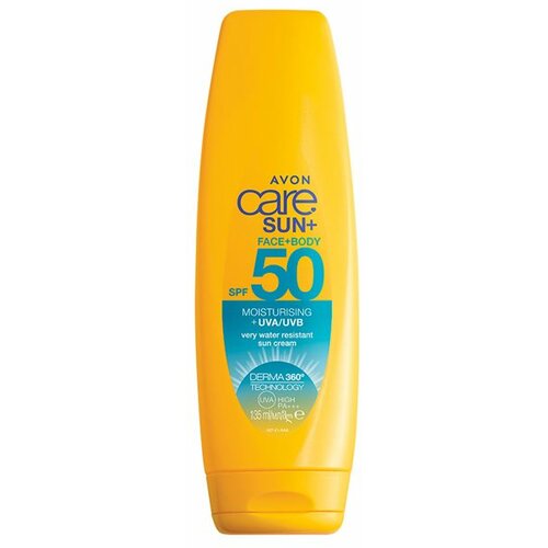 Avon Care Sun+ hidratantna vodootporna krema za sunčanje za lice i telo SPF50 135ml Slike